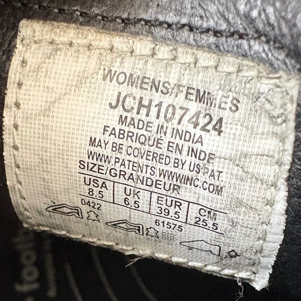 Chaco Women’s Fields Waterproof Black Chelsea Leather Ankle Boots Size 8.5 - Picture 8 of 8